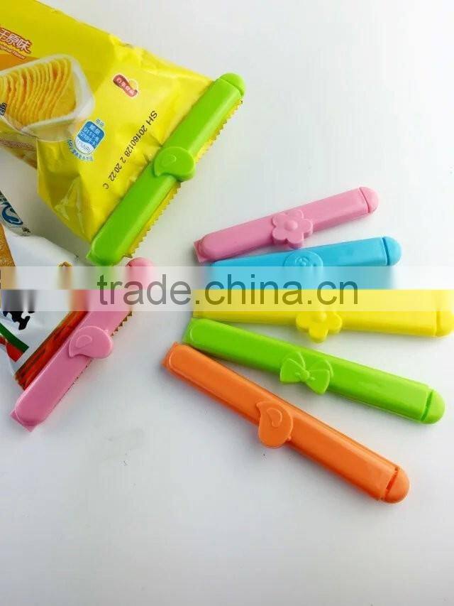 9cm length cheap price plastic bag seal clip/food bag clips/plastic bag clips/bag strap clip/bag clips chips