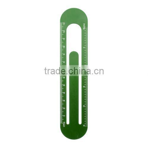 aluminium ruler bookmark, promotional ruler