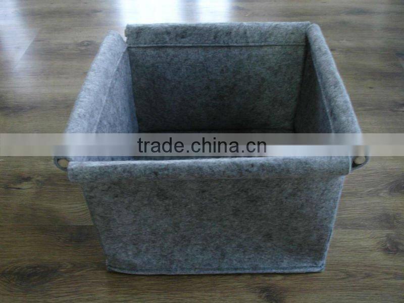 wool felt box for storage