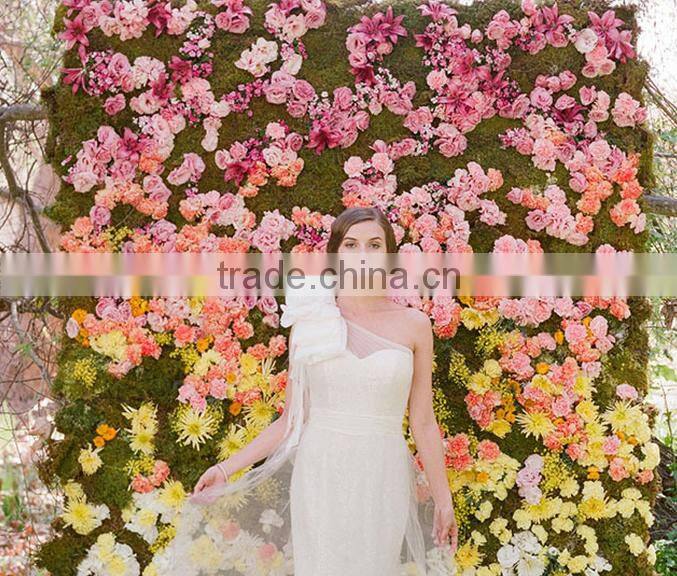 hot sell rose wall artifical for decor