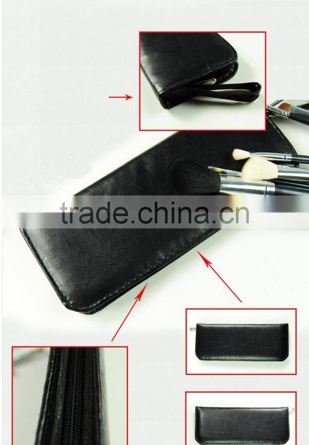 8 pcs professional popular makeup brushes cosmtic Beaty brush black set