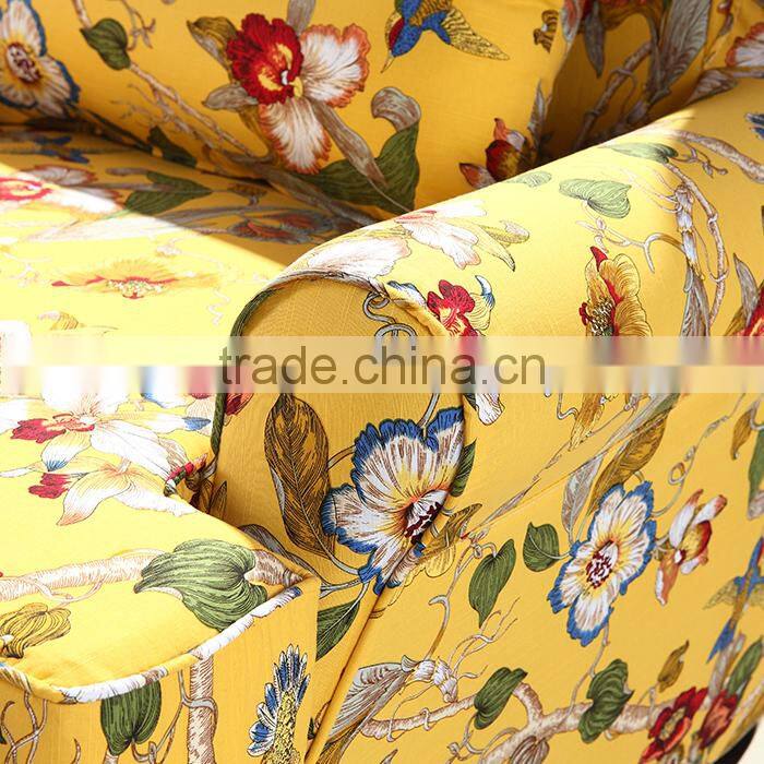 European rustic style fabric sofa chair LQ-804#
