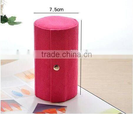 Hot sale 3-layer Jewelry box / colorful Folding Jewelry storage /High quality Travel Jewelry Organizer