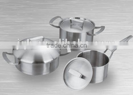 12pcs high quality stainless steel cookware and cooking pots