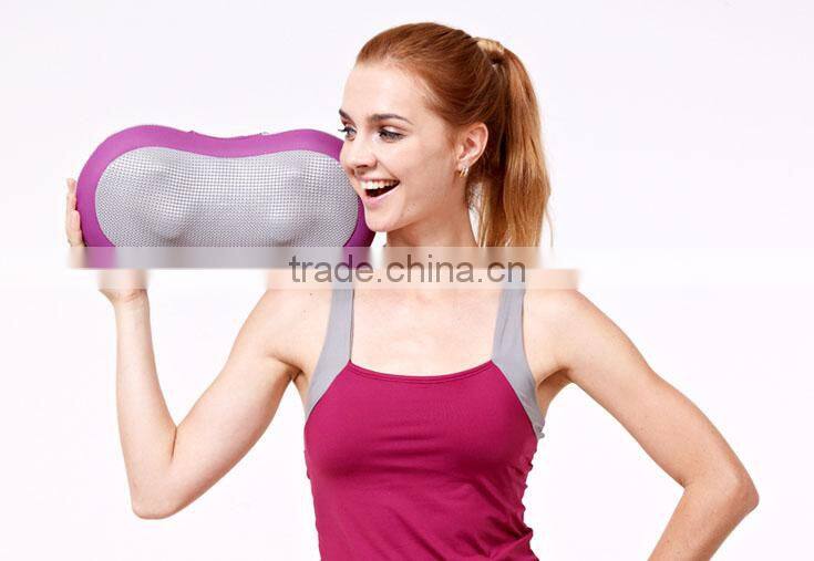 2015 hot sale peanut shape neck knead massager Electric Kneading Pillow Massager Infrared Heating Neck Hot Pillow Massager