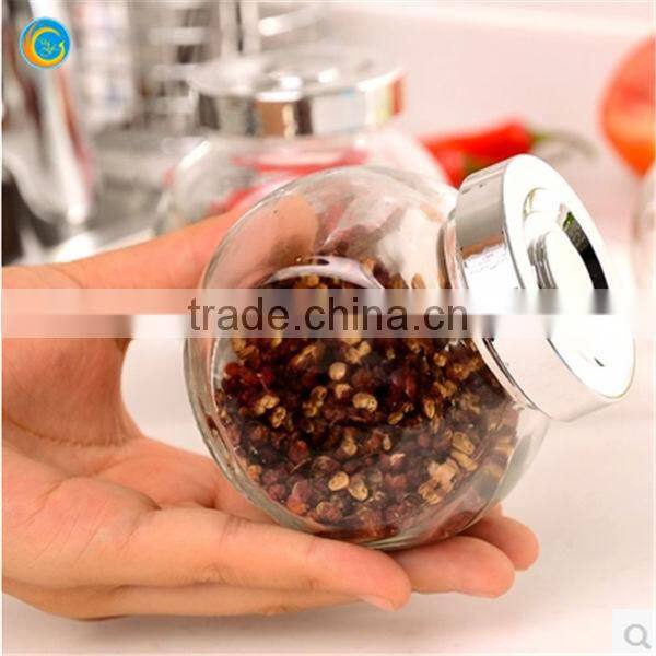 500ml glass airtight container with screw cap for jam honey candy