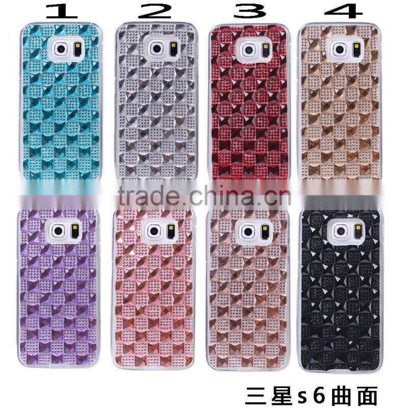 New products diamond phone case for Samsung s6/s6 edge