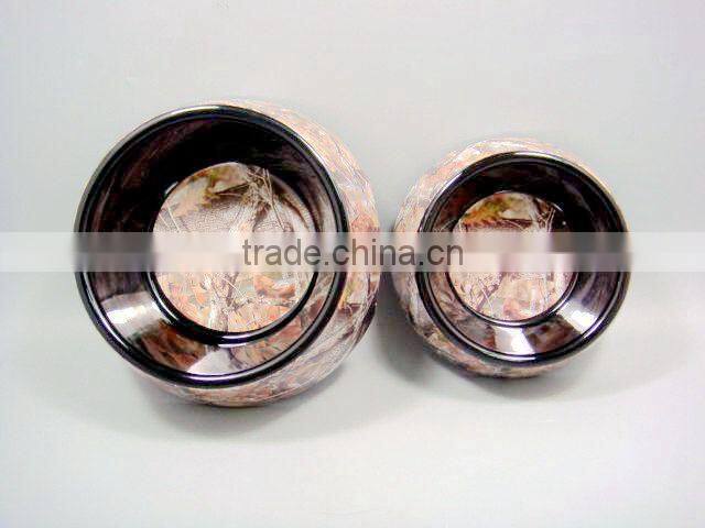 Classical melamine pet dog bowl