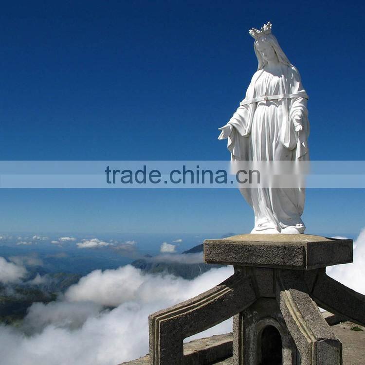 Christian marble statue stone carving and sculpture virgin mary garden statues