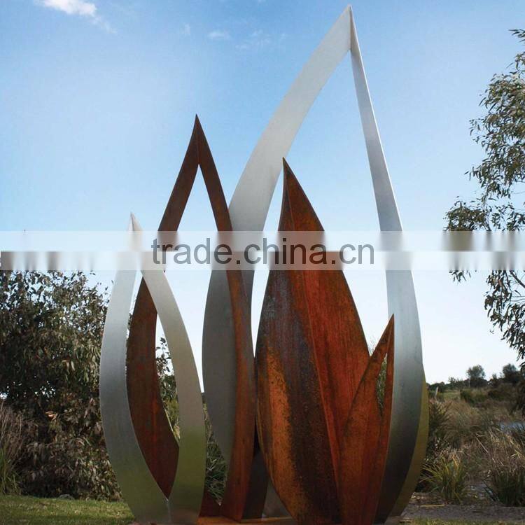 garden sculptures melbourne stainless steel corten garden sculpture