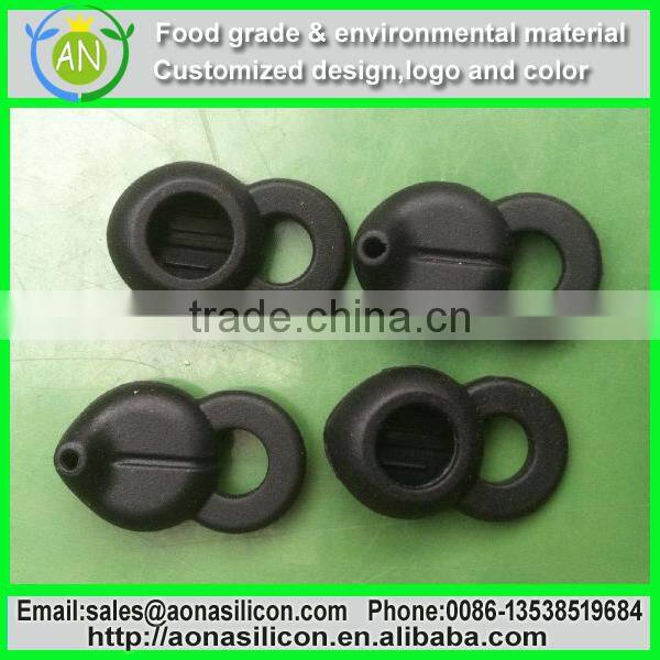 Free samples silicone headphone comfortable anti-slide case