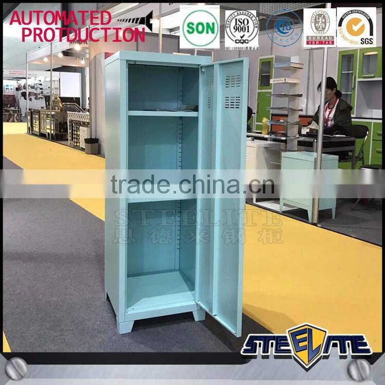 Single door metal cabinet steel locker cabinet