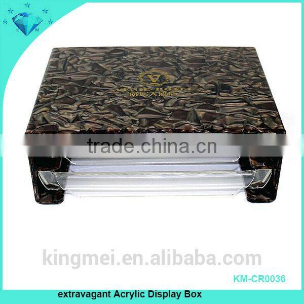 marble acrylic jewelry drawer box