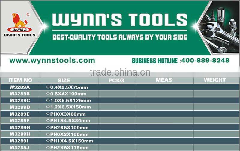 TEFLON ANTI HIGH-VOLTAGE INSULATED ELECTRICIAN SCREWDRIVER