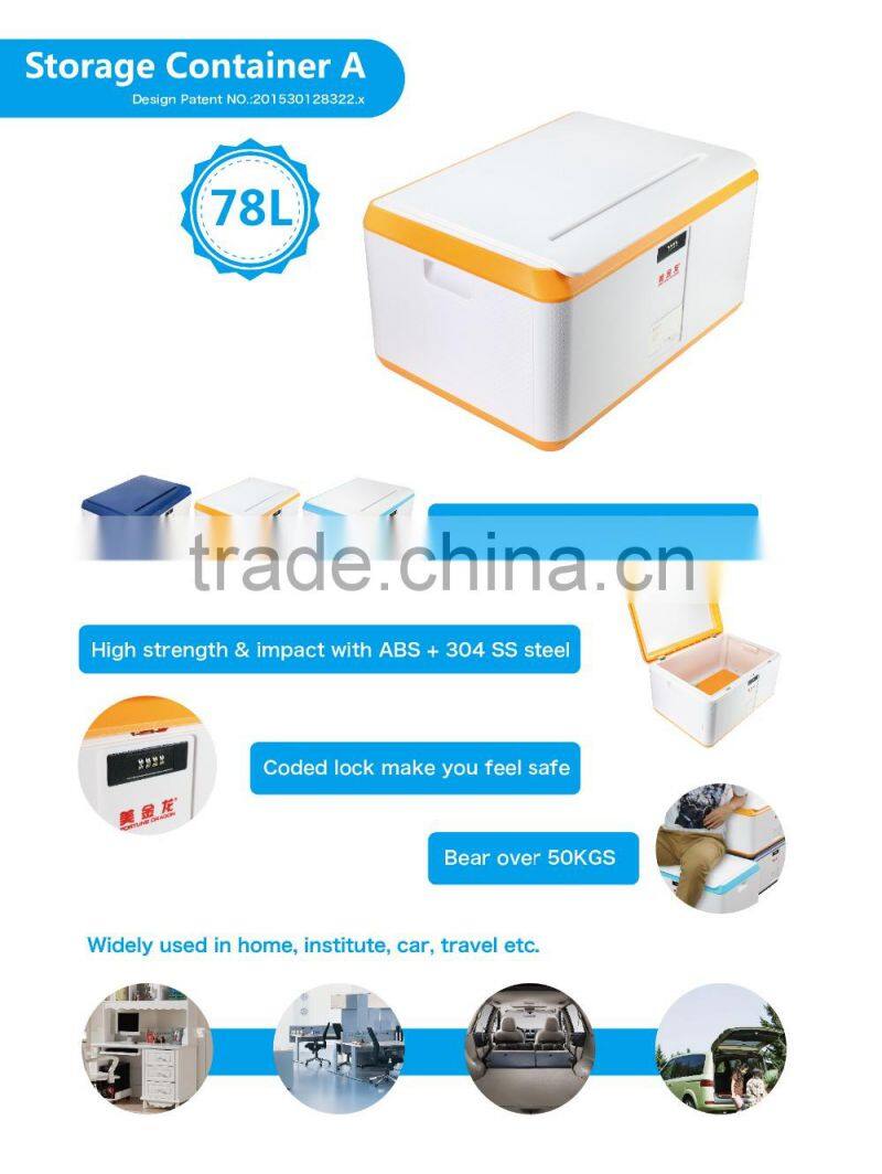 Storage Boxes&Bins Type and Plastic Material double-deck lunch box