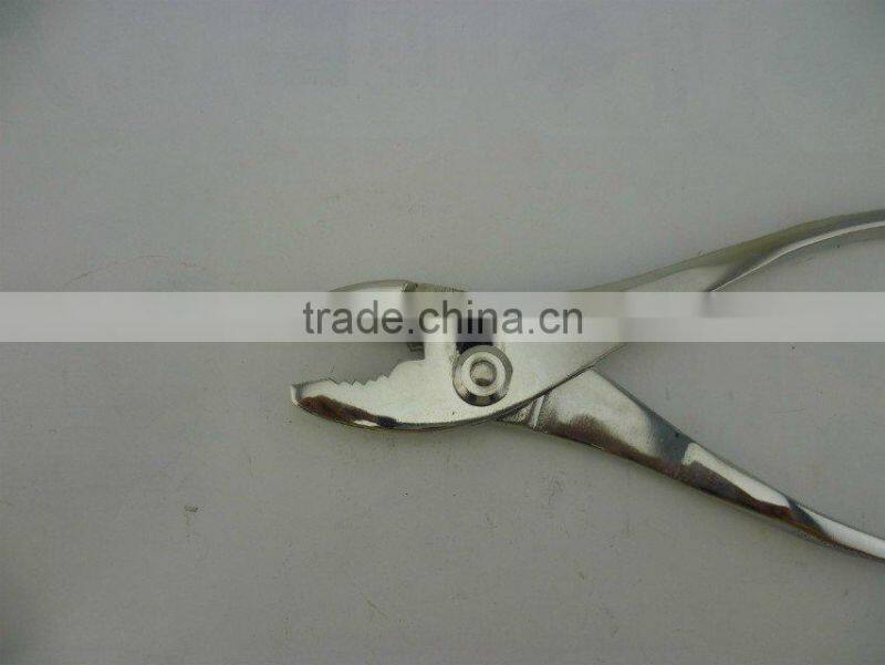 8" Adjustable Combination Pliers Stainless Steel Hand Tools