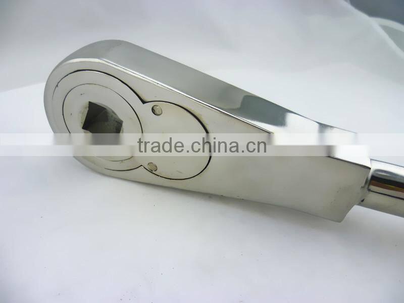 Non-magnetic Stainless Steel Ratchet Handle Wrench,SS Double Ratchet Spanner,304 Stainless Steel Spanner