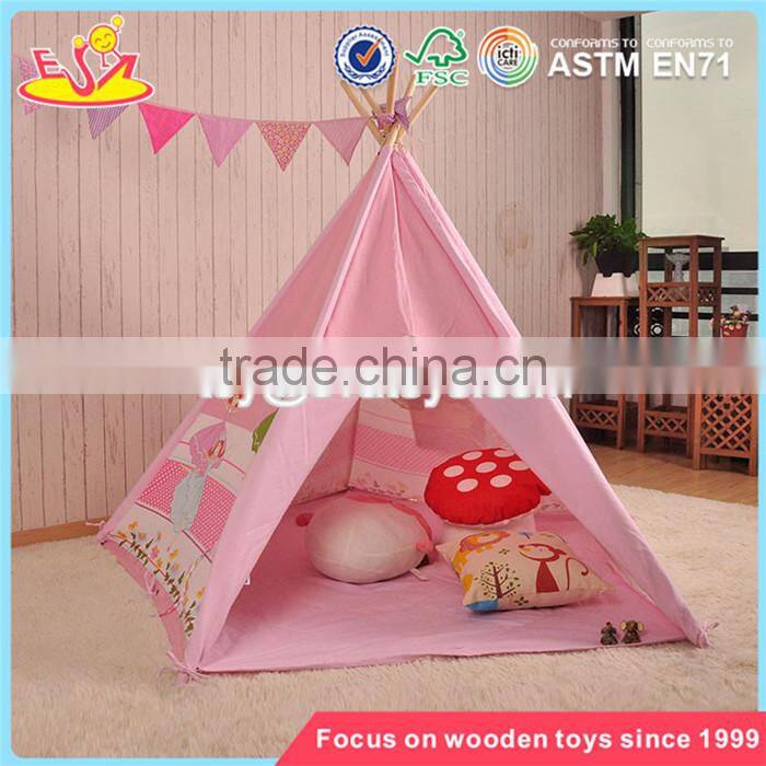 wholesale indoor large playhouse toddler play tent most popular toy teepee toddler play tent W08L011