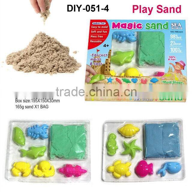 Magic Colorful DIY Play Sand Toys for Kids