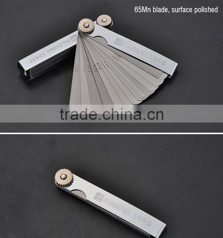 Professional 15pcs 65Mn Feeler Gauge