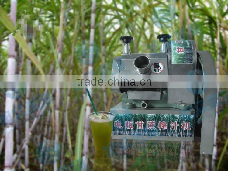 high quality stainless steel electric suger cane crusher machine