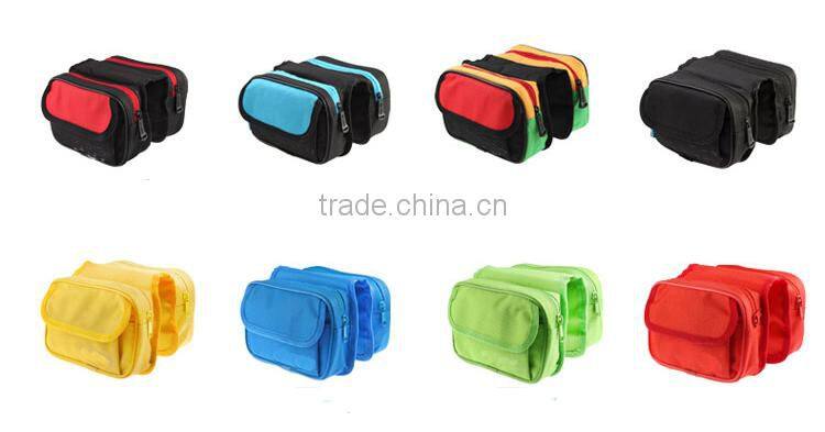 Cheap 600D Polyester Frame Bike Rack Bag