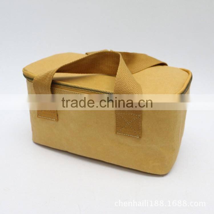 Promotional new design lunch bag Craft Paper Tyvek Ice Cooler Lunch Bags