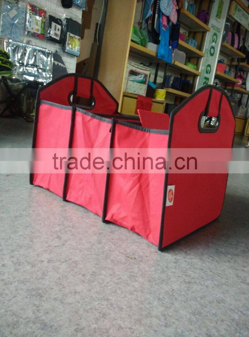 Wholesale custom logo premium advantage travel storage Collapsible car trunk organizer