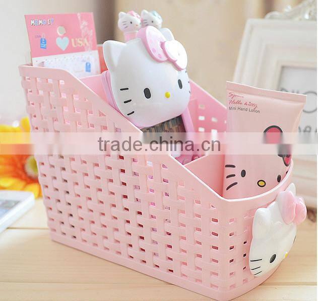 Cute Cheap plastic storage box for home decoration/plastic decoration storage box/plastic storage box supplier