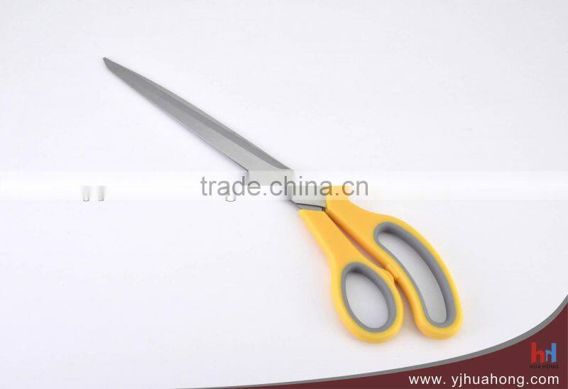 soft touch handle household scissors,sewing scissors