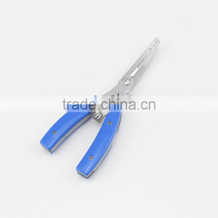 Multipurpose Fishing Pliers With Folding Knife And Saw Attach Black Bag And Convenient Strap