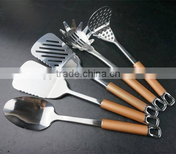 33060 stainless steel Kitchen Cooking Utensils with cover handle