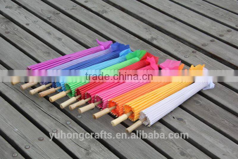 Colorful Chinese silk parasol for dancing