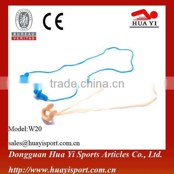 Protect Latex Swimming nose clip with string Lightweight and durable nose clip