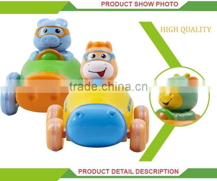 Good quailty cartoon set pull back plastic diecast model parts
