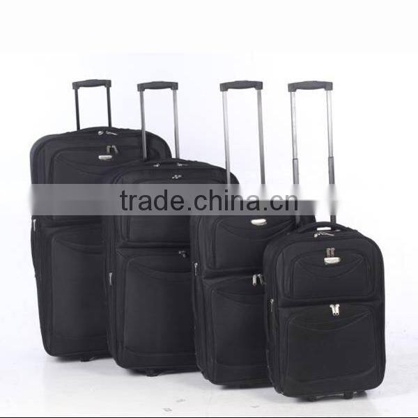 Pressional stock luggage trolley bag supplier from china