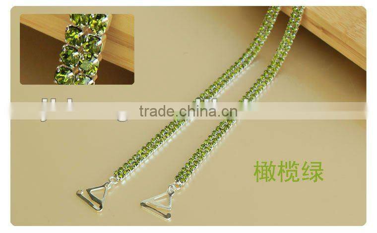 fashion rhinestone bra straps