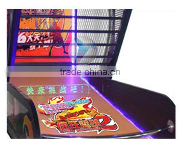 kids coin operated arcade amusement basketball game machine/luxurious basketball game machine for sale