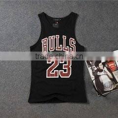 bulk men dry fit mesh polyester vest plain cheap wholesale mens sportwear vest