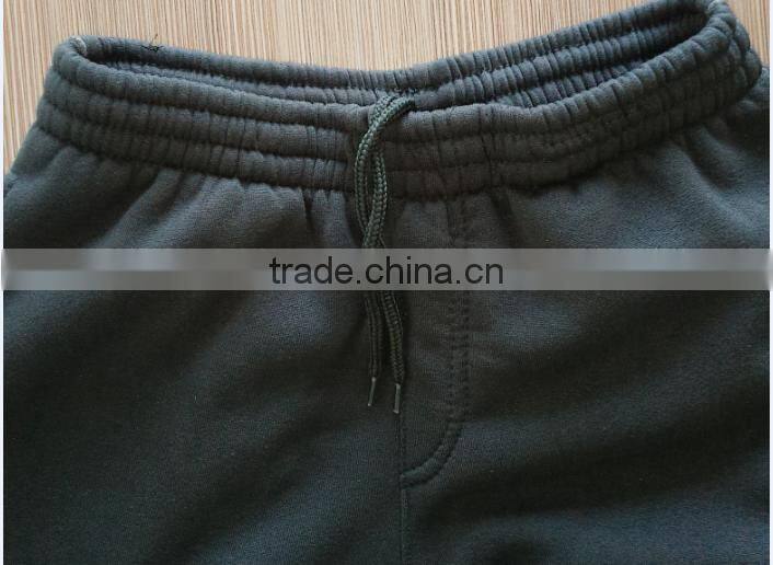 Men's,Boy's and Kid's fleece cargo pants with piping fleece pant