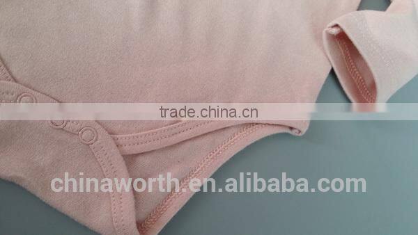 Factory Direct Wholesale Baby Polo Neck follower embroidered Romper