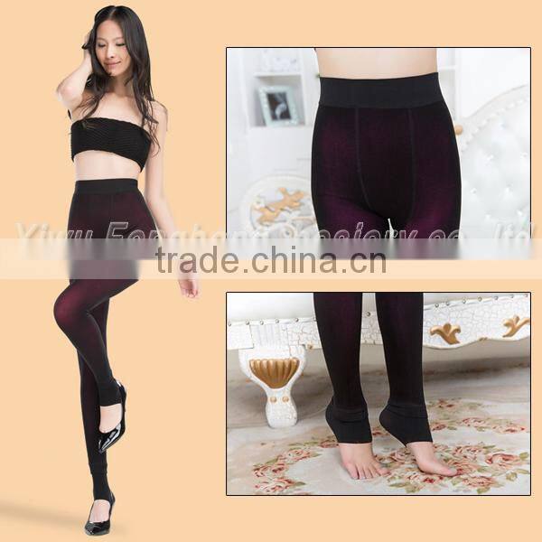 The winter velvet thickening seamless trample feet warm leggings
