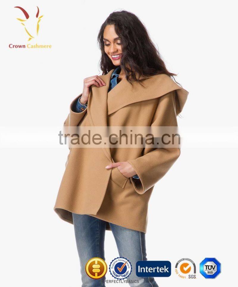 Woolen Winter Coats Woman Overoat