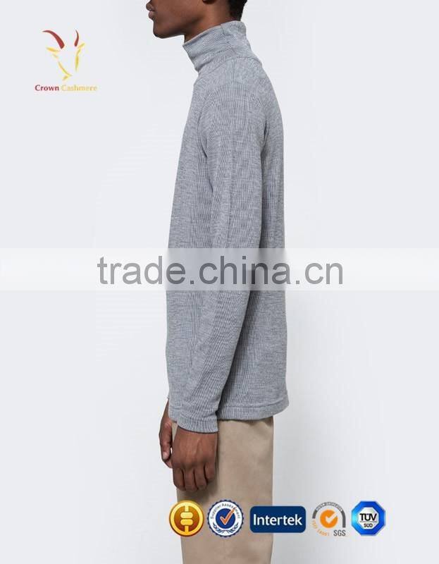Men Knit Turtleneck Wool Sweaters Knit Cashmere Sweater Pattern