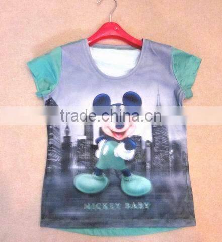 digital print with net child boys designed blouses