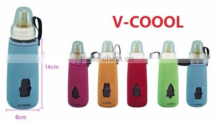 baby bottle cover/baby bottle holder/neoprene milk bottle holder