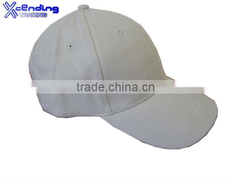 Plain cotton baseball caps 6 panel in ready stock