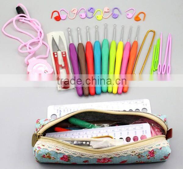 High quality 30PCS Crochet Hooks /Kniting Needle Kits