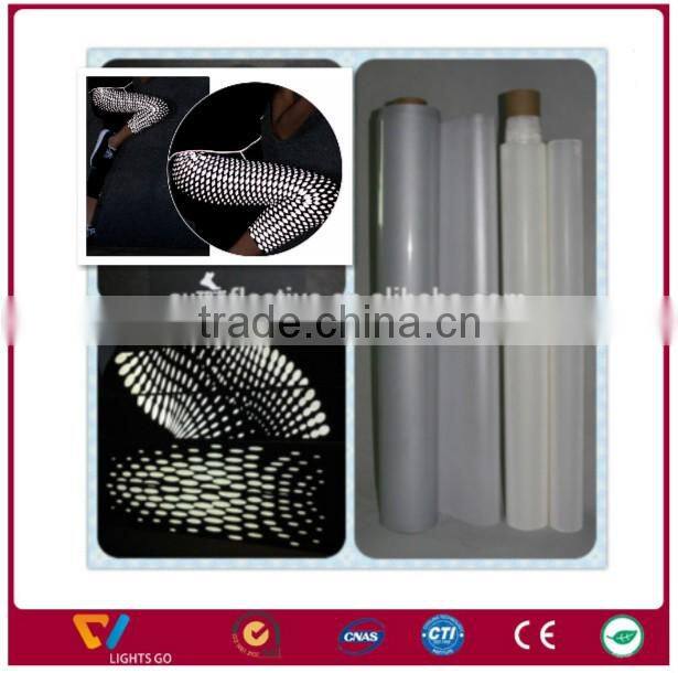 high light heat transfer printing reflective vinyl logo / reflector heat sticker label