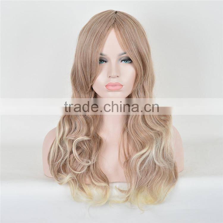 Brown Cosplay Hair Wig Brazilian African Wig Indian Women Wigs